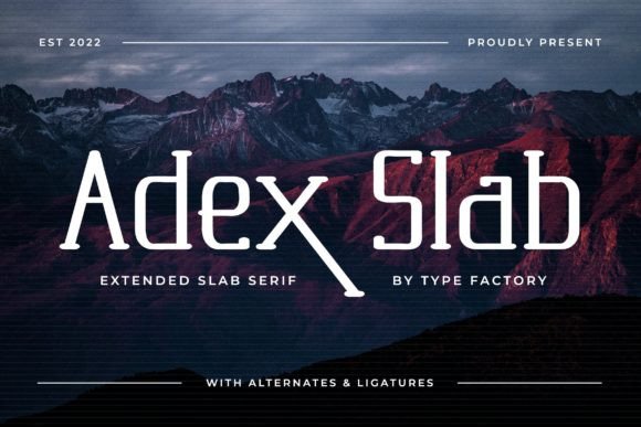 Adex Slab: A Font for Impactful Marketing