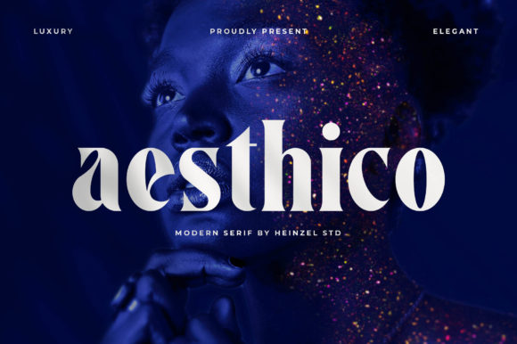 Aesthico: A Premium Serif Font for Creative Campaigns