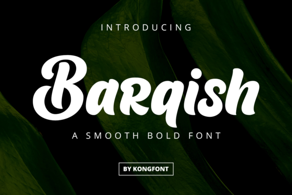 Barqish: A Playful Handwritten Script Font for Digital Design