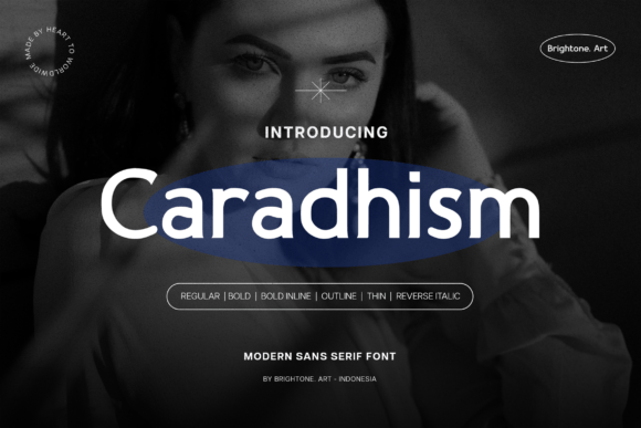 Caradhism: A Modern Font for Elegant Design