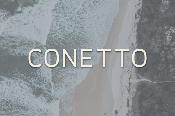 Conetto: A Modern Font for Digital Marketing