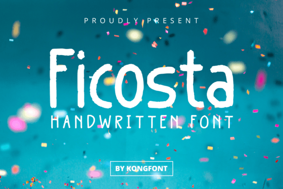 Ficosta: A Playful Handwritten Font Worth Testing
