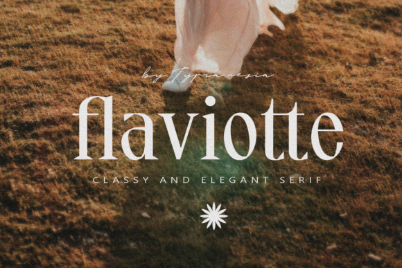 Flaviotte: A Stylish Serif for Digital Campaigns