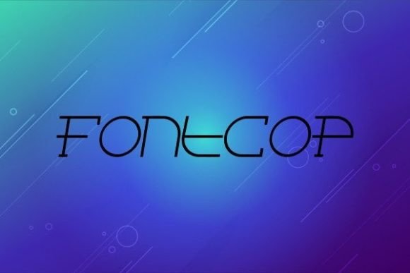 Fontcop: A Warm, Modern Typeface for Makers