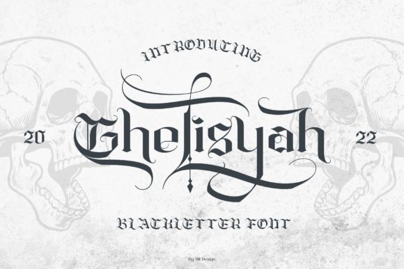 Ghelisyah: A Bold Type for Editorial Design