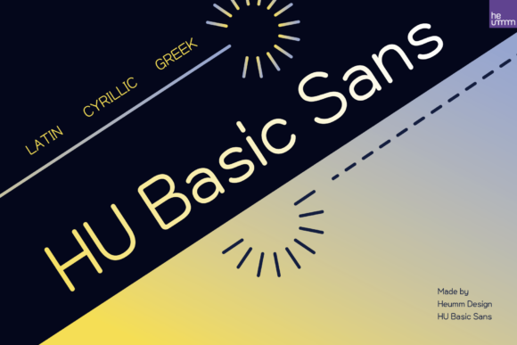 HU Basic Sans: Modern Typography for Marketers