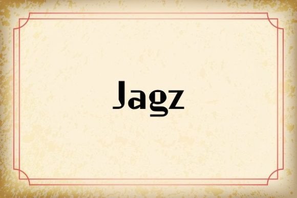 Jagz: A Fun Typeface for Creative Campaigns