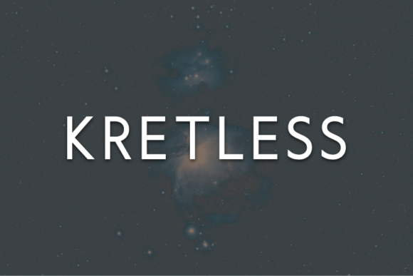 Kretless: A Modern Sans Serif for Campaigns