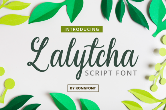 Lalytcha: A Playful Handwritten Font for Editorial Warmth