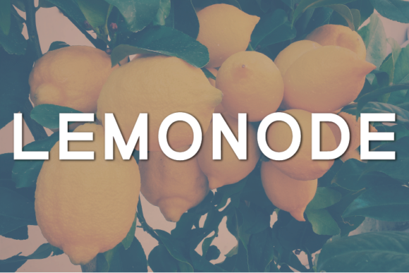 Lemonode: A Modern Font for Business