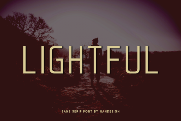 Lightful: A Modern Typeface for Elegant Design