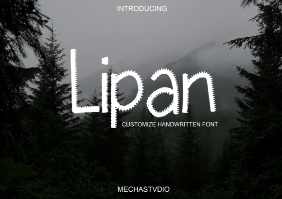 Lipan: A Modern Sans Serif Font