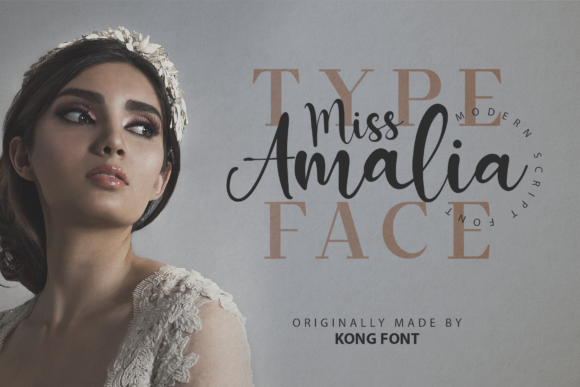 Miss Amalia: A Modern Handwritten Font for Polished Digital Branding