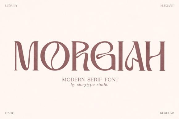 Morgiah Font: Elegant Typography for Web Design