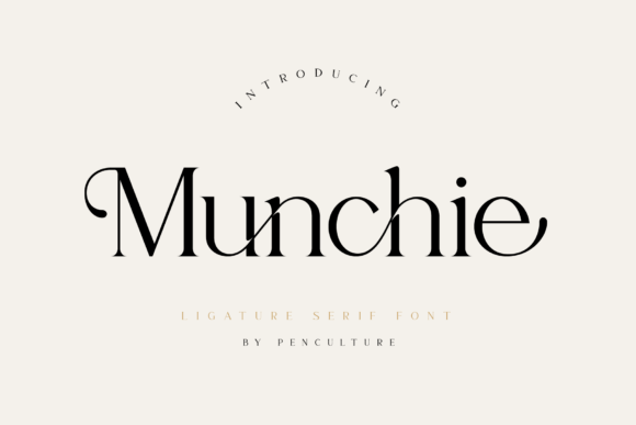 Munchie: A Serif Font for Web Design