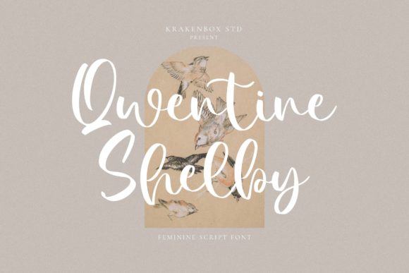 Qwentine Shelby: A Font for Creative Campaigns