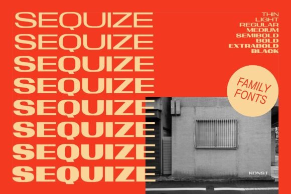 Sequize: A Modern Sans Serif for Real Projects