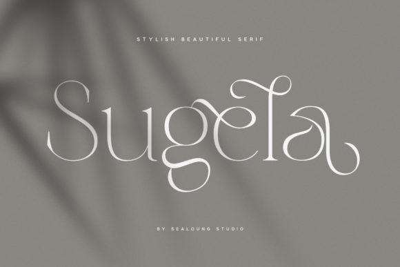 Sugela: A Classy Serif Font