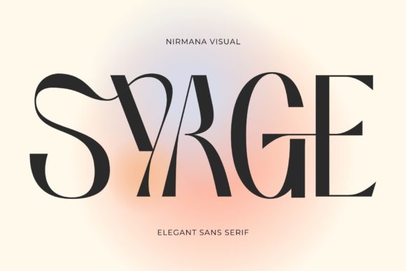 Syage: A Modern Font for Clear Campaigns