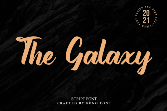 The Galaxy Font: A Playful, Professional Script for Small Businesses
