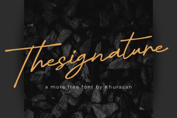 Thesignature: A Font That Elevates Your Brand